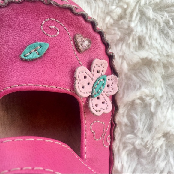 Koala Kids pink Mary Jane moccasins sz 6 soft sole - Picture 8 of 8